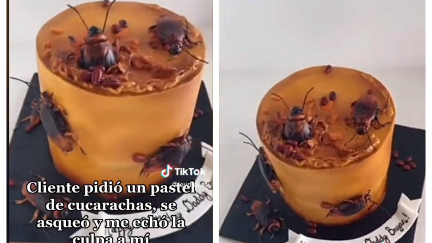 Mujer encarga pastel con temática de cucarachas y al verla no la quiso  pagar: la encontró asquerosa – Sagrosso