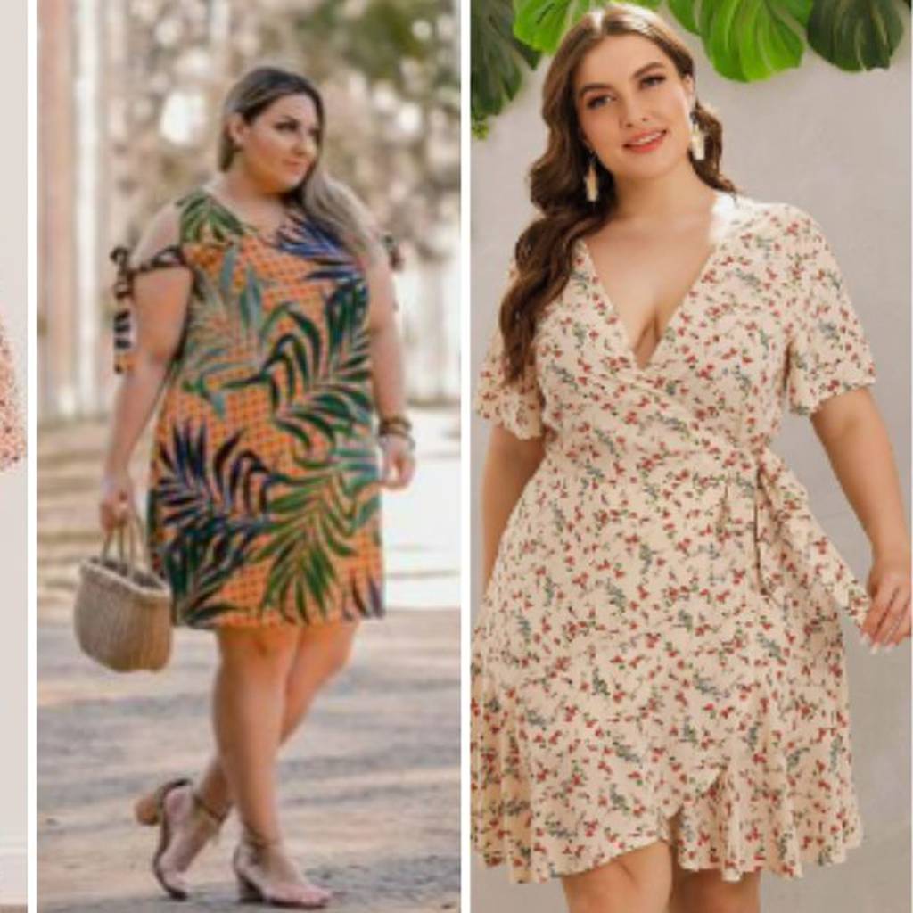Repelente Grave estoy de acuerdo con Disimula las curvas: vestidos cortos de verano para mujeres Plus size –  Sagrosso