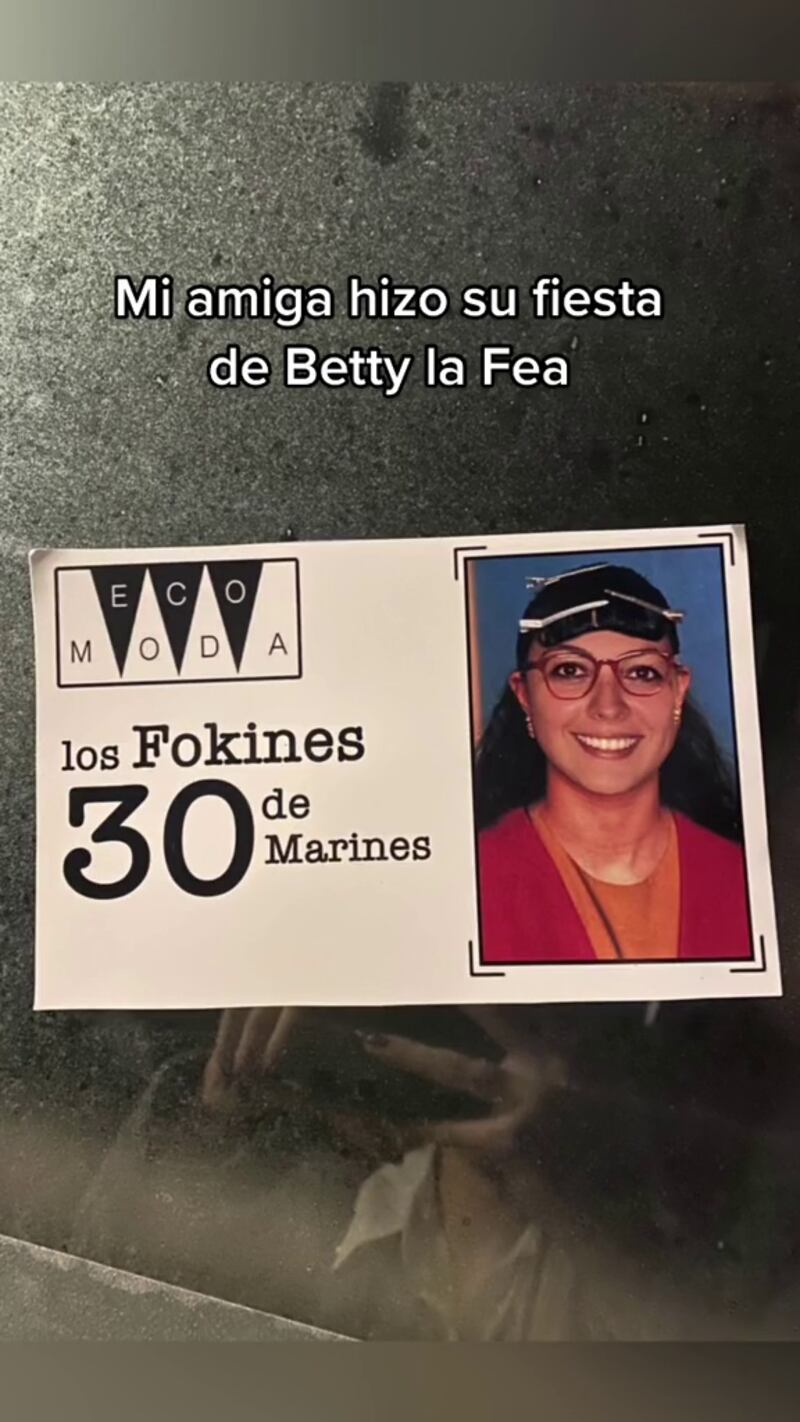 Fiesta con temática de 'Betty, la Fea'