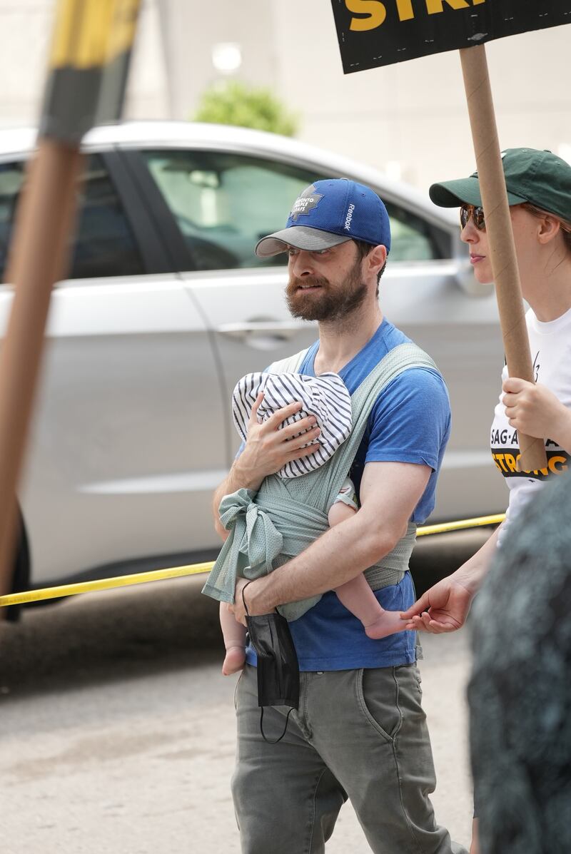 Daniel Radcliffe y su bebé