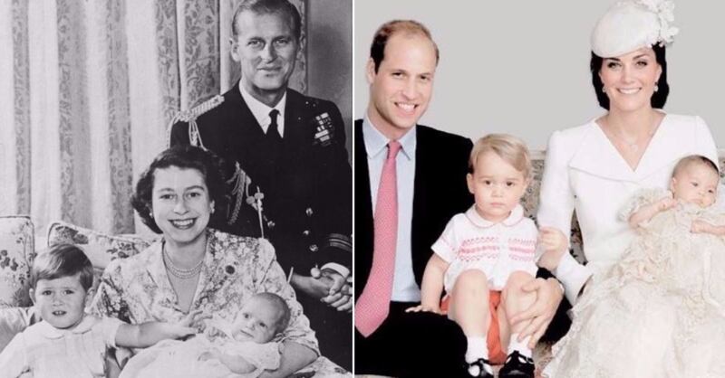 Kate Middleton y William: su hijo el príncipe George es un clon del rey Carlos y estas fotos lo prueban