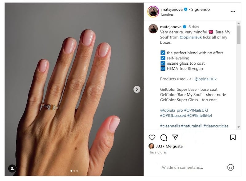 La manicura 'demure' arrasará durante las últimas temporadas del año