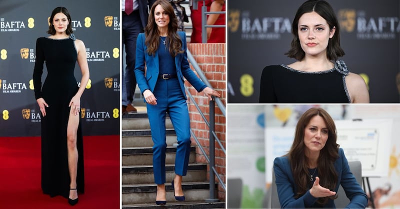 La "doble" de Kate Middleton que impactó en evento y se coronó como la reina de la moda