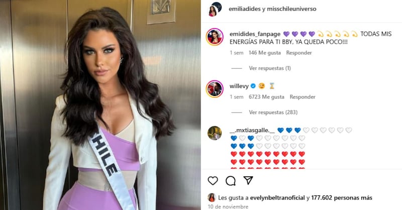 ¿No ganó la corona, pero encontró el amor? Miss Chile Emilia Dides rompe el silencio sobre su relación con William Levy