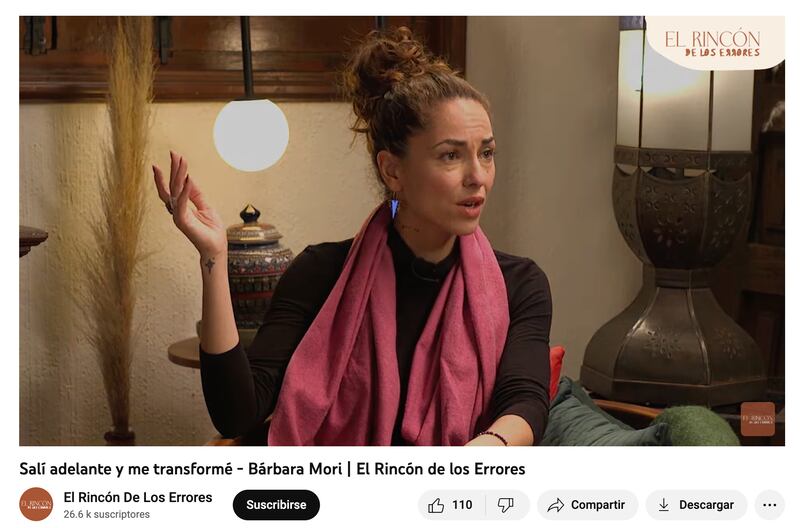 Bárbara Mori en El Rincón de los Errores
