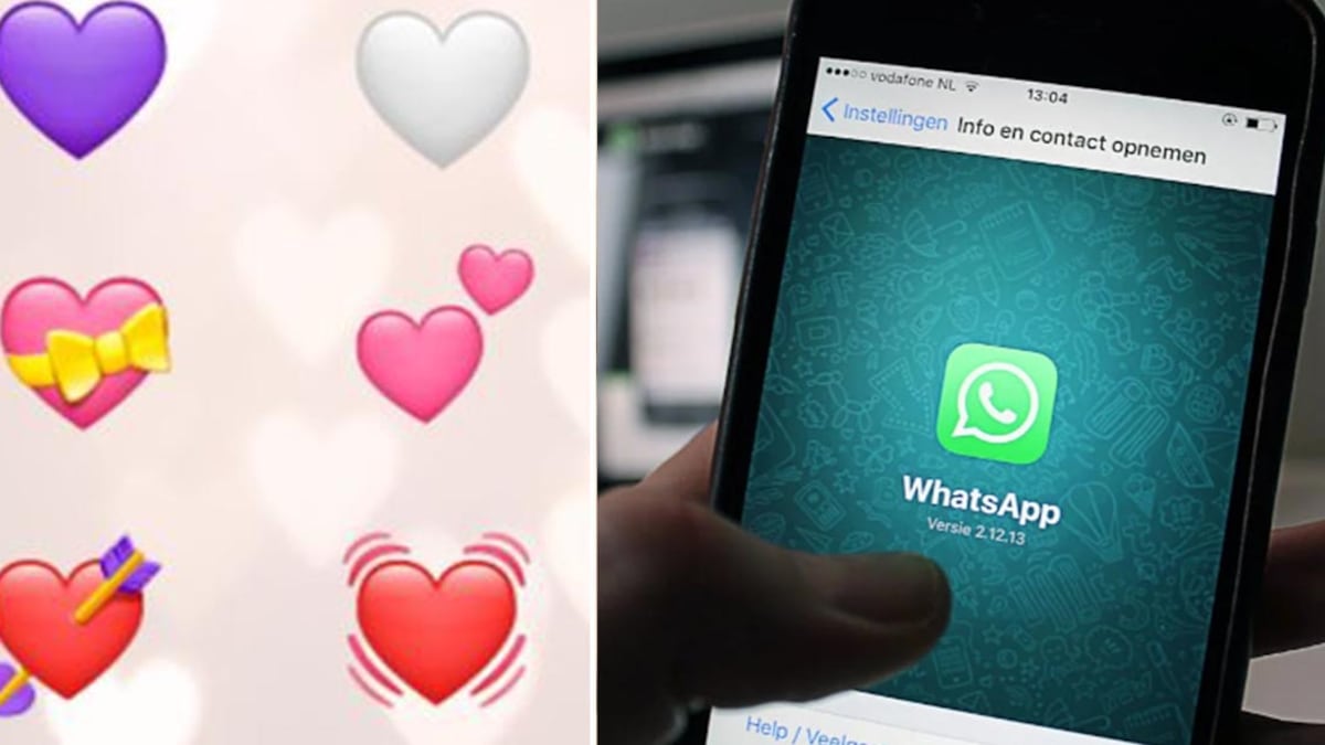 WhatsApp emoji de corazón