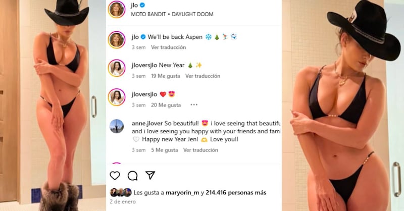 “A los 55, el bikini debe desaparecer”: fotos de JLo generan debate viral en redes y le piden actuar "como madre"