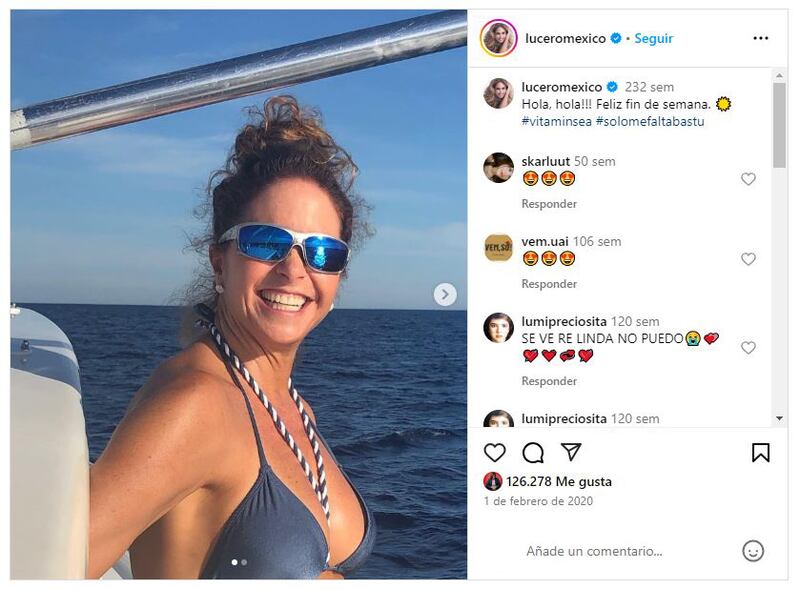 Lucero ha demostrado verse y sentirse mejor que nunca en su quinta década de vida