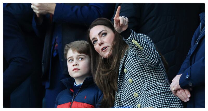 La foto del príncipe George, el hijo de William y Kate Middleton, que desató la furia de Harry y Meghan Markle